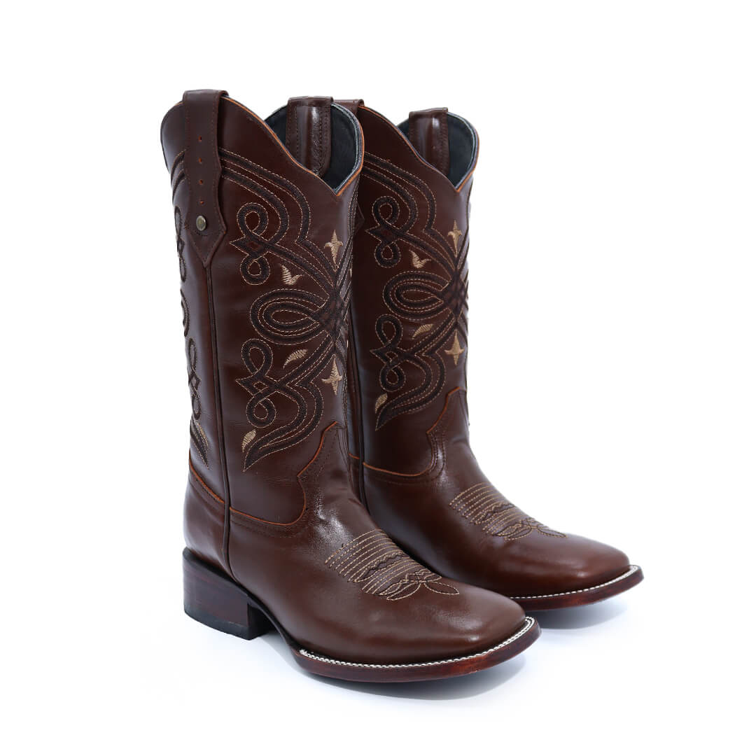 Bota Camille en Piel de Res BB112