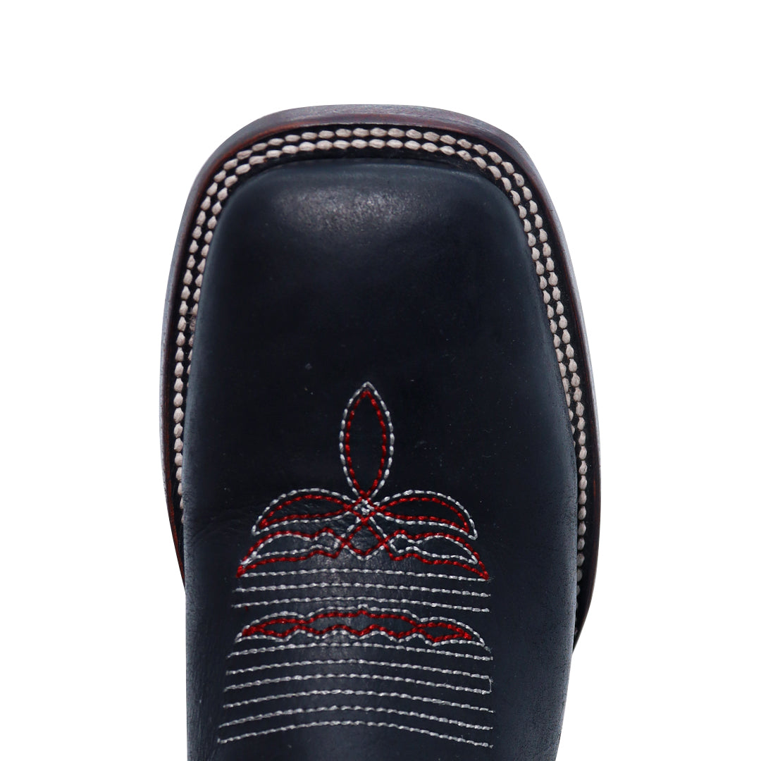 Bota Rosas en piel de Res BB113
