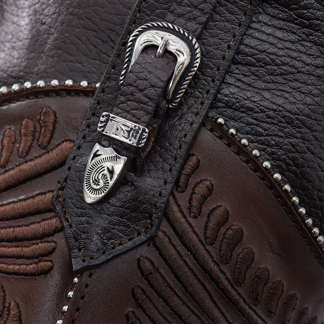 Bota Hilton Café en Piel de Venado BB202