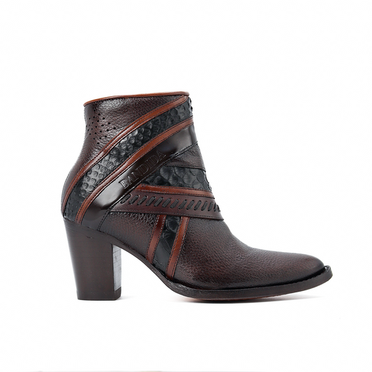 Botín Valentina en Piel de Venado BB540