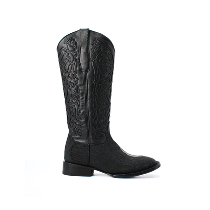 Bota Mandala en Piel de Res con Mantarraya BB242
