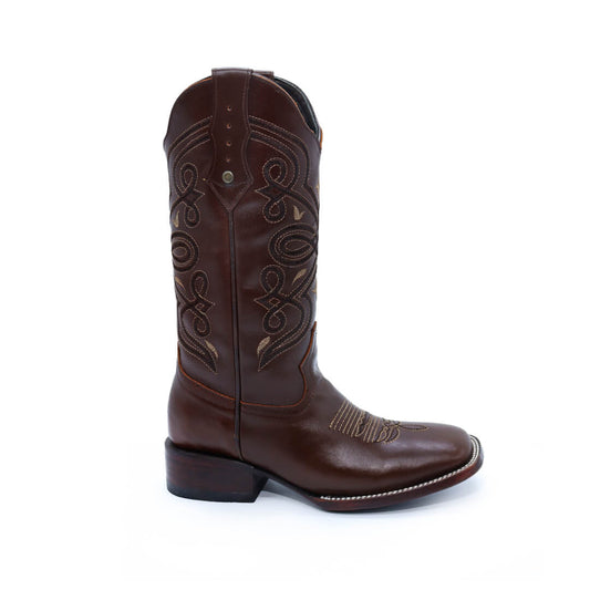 Bota Camille en Piel de Res BB112
