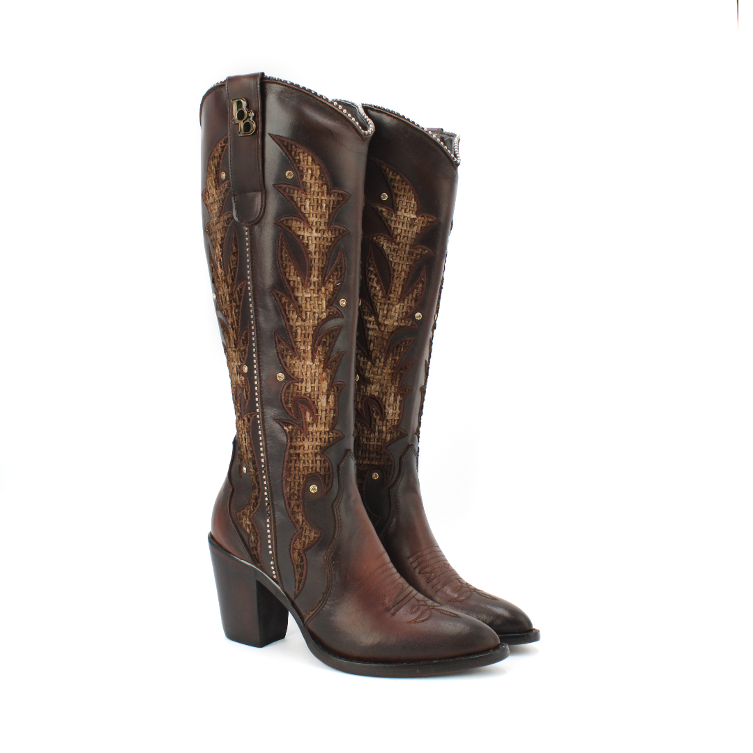 Bota Vittoria en Piel de Res BB241