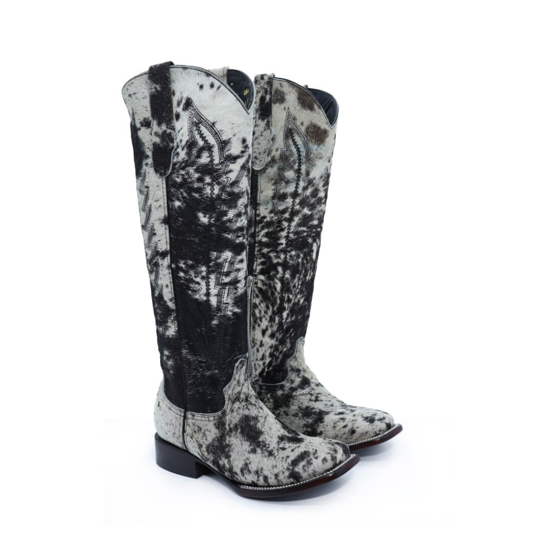 Bota Lola en Pelo de Vaca BB108