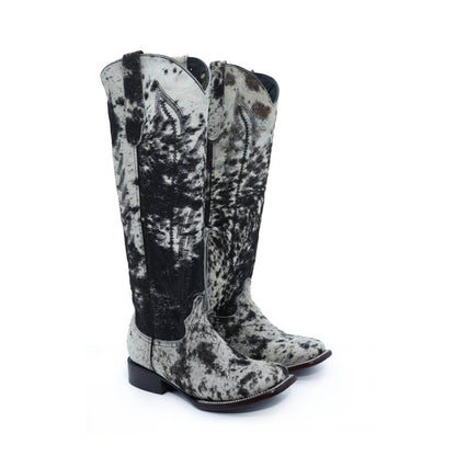 Bota Lola en Pelo de Vaca BB108