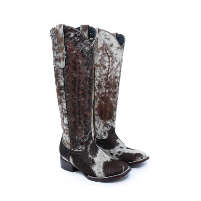Bota Lola en Pelo de Vaca BB107