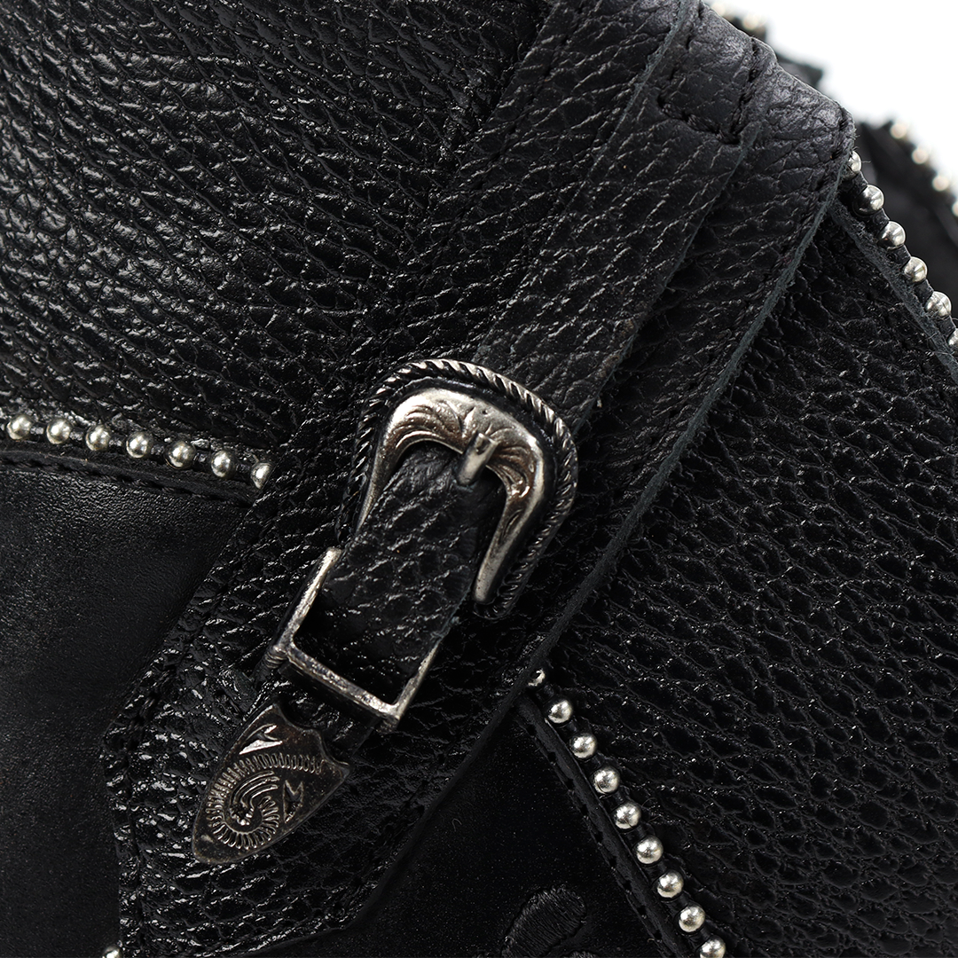 Bota Hilton en Piel de Venado Curvy BB501